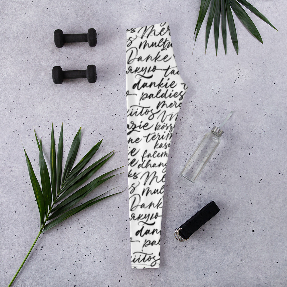 Leggings, Hello – leggings Vista trasera