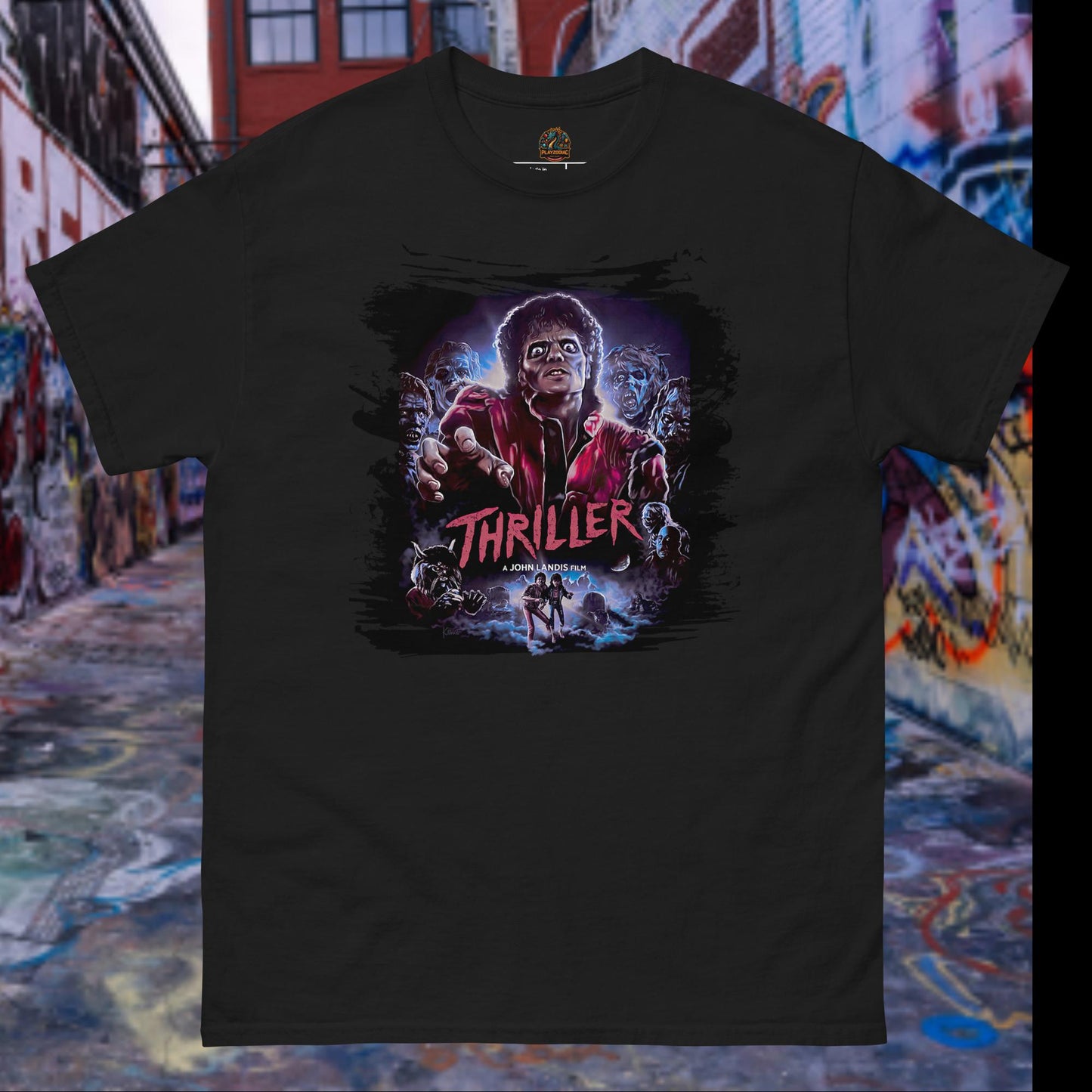 Camiseta Thriller Michael Jackson unisex