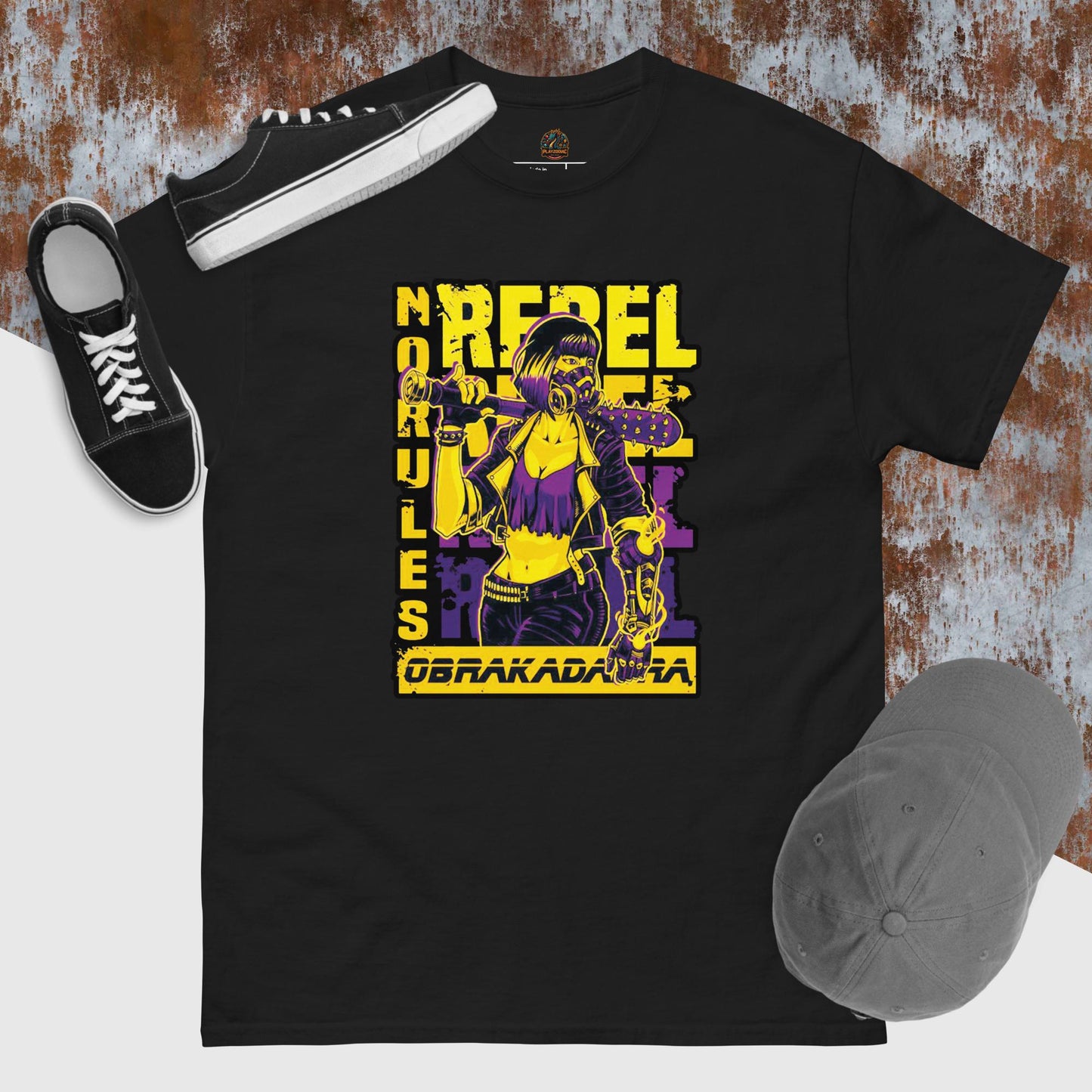 Woman Rebel unisex t-shirt