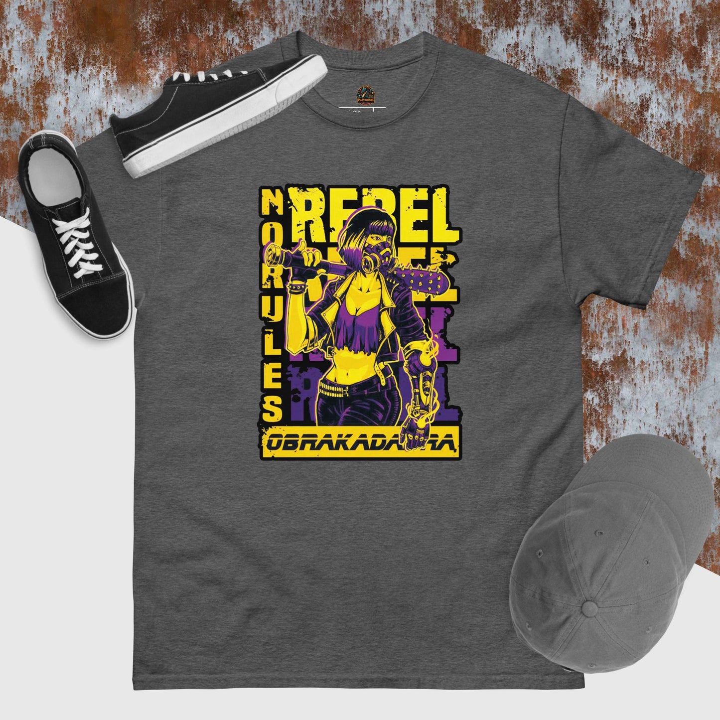 Woman Rebel unisex t-shirt