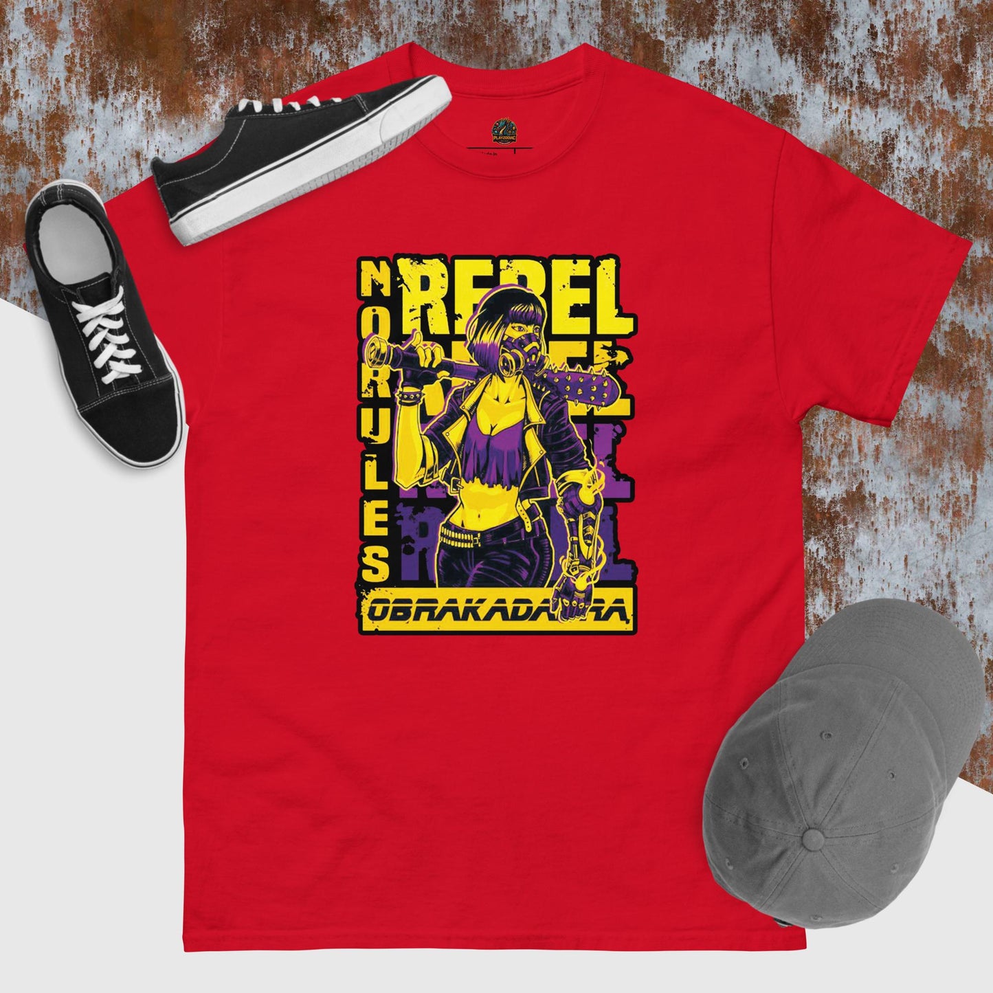 Woman Rebel unisex t-shirt